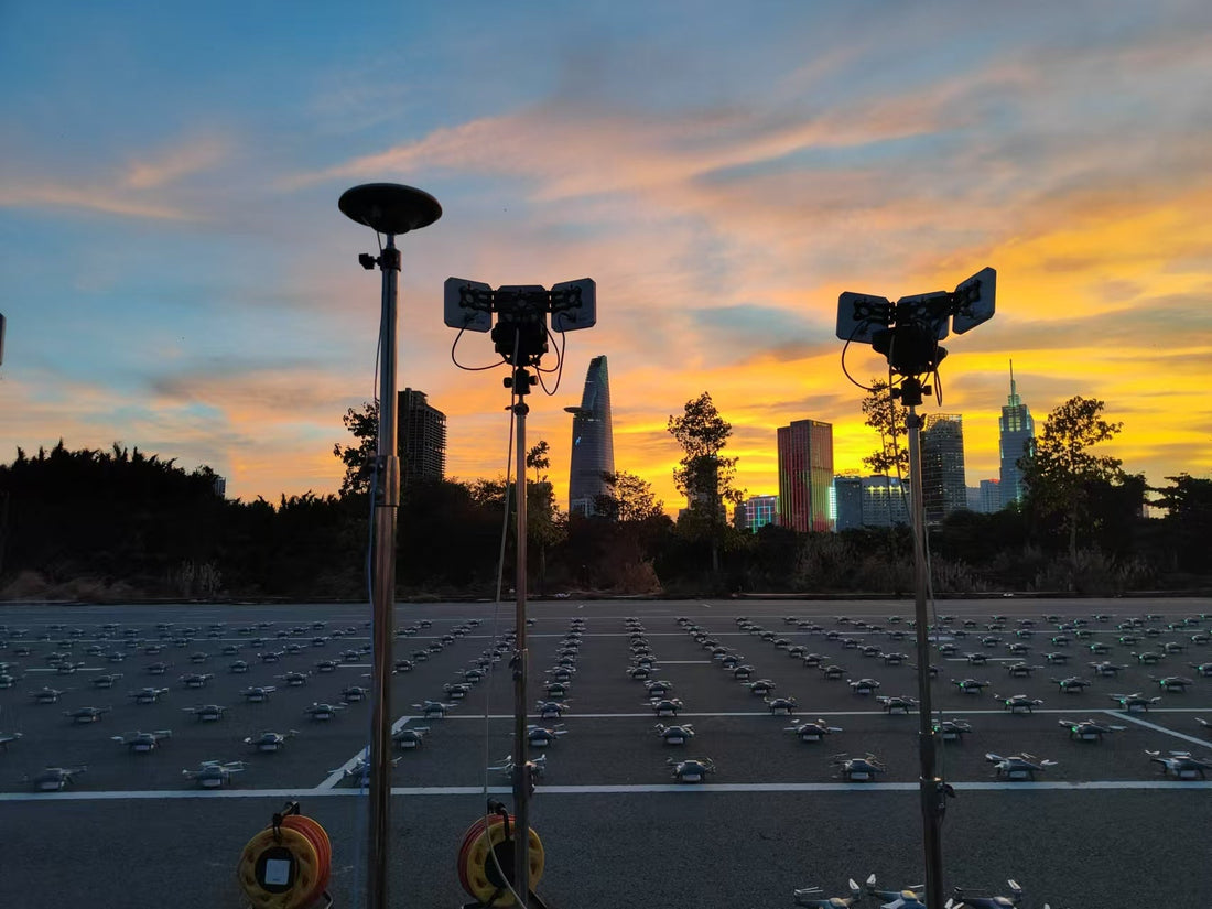 Explore the Entire Process of Drone Show Projects: The Preparation Journey for a Spectacular Feast of Technology and Art in the Sky