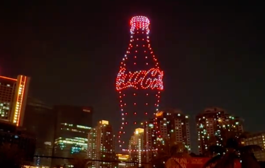 Drone Light Show Lights Up Sunway Lagoon for Coca-Cola Malaysia FIFA World Cup 2026 Trophy Tour
