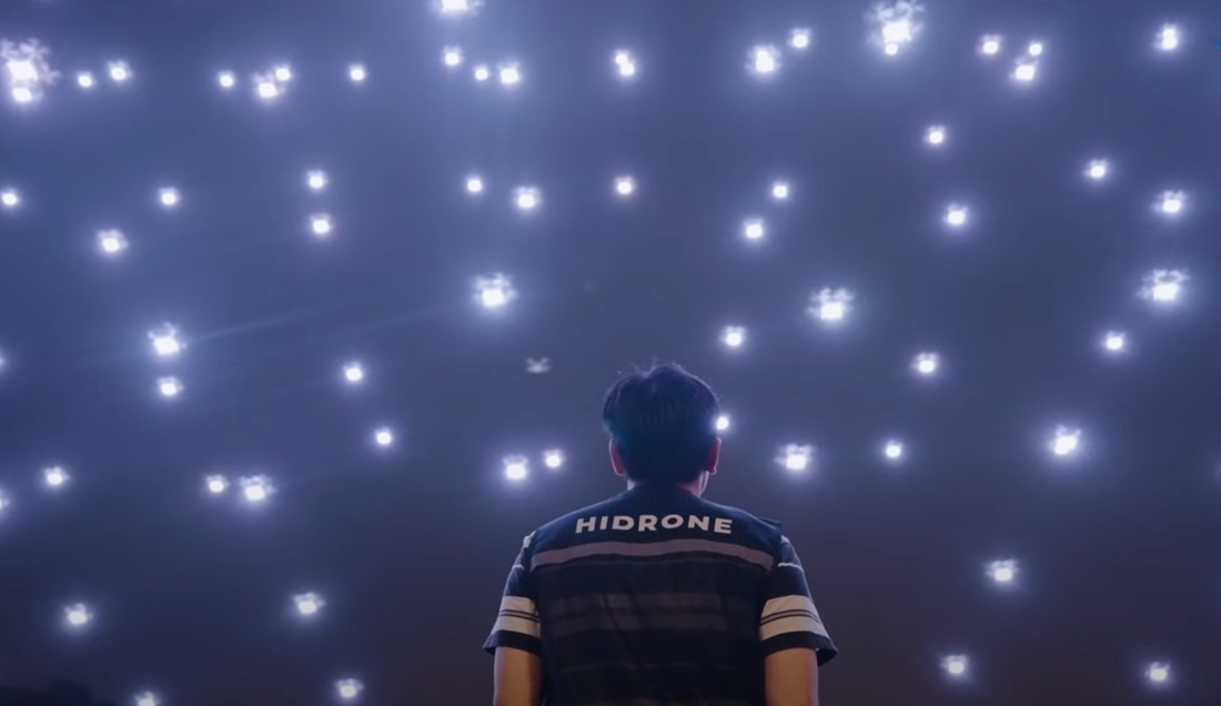 Drone light show in the Chinese market in 2024