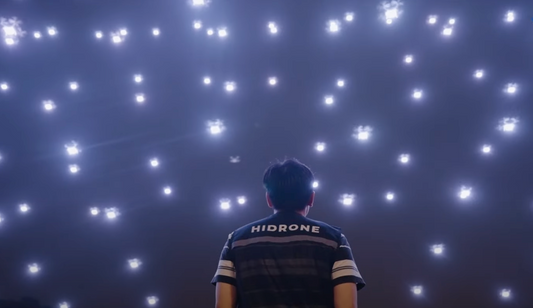 Drone light show in the Chinese market in 2024