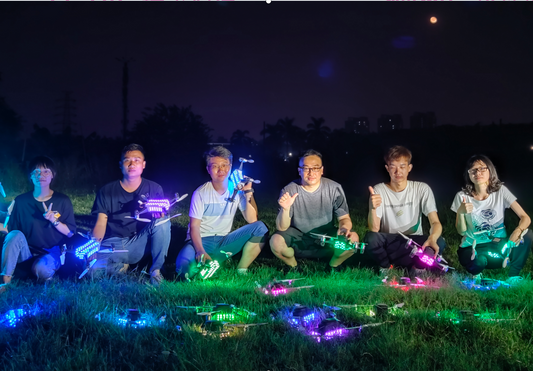 On-site execution process and requirements for drone performances